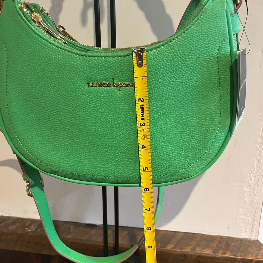 Nanette Lepore Vibrant Green Shoulder Bag - Picture 12 of 13